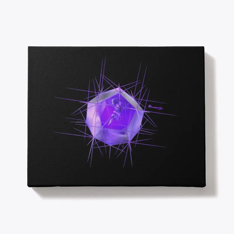 Purple Dodecahedron