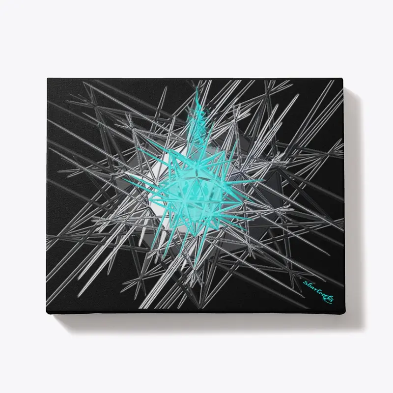 Turquoise Dodecahedron